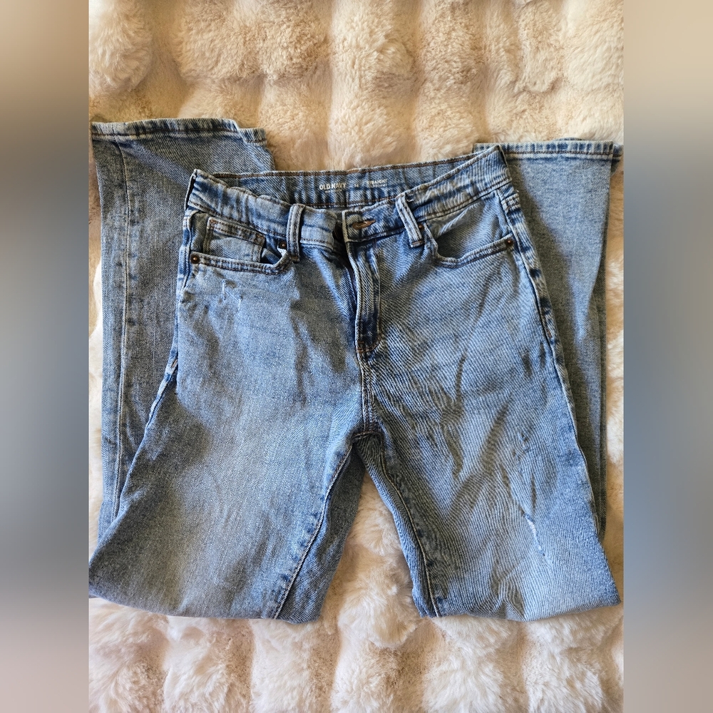 ⏰️ Old Navy Built in flex Straight leg jeans